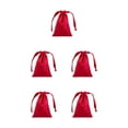 thumbnail image 1 of Youkk Super Soft Jewelry Bags Must-Have Storage Solution Easy To Drawstring Bags red 5Set, 1 of 6