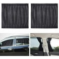 thumbnail image 4 of Car Sun Shade Window Cover Sunshade Curtain UV Protection Shield Visor Mesh, 4 of 9