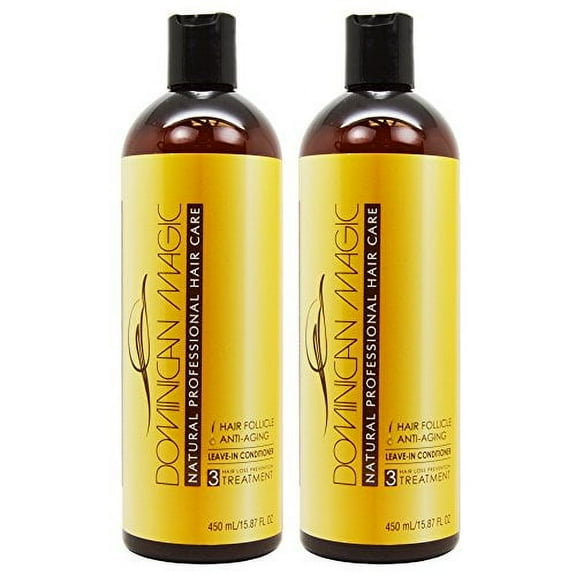 Dominican Magic Hair Follicle Anti Aging Leave-in (Smoothing Balm) 15.87oz "Pack of 2"