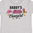 thumbnail image 4 of Inktastic Daddys Little Cowgirl with Cowgirl Hat and Boots Girls Toddler T-Shirt, 4 of 5