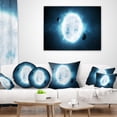thumbnail image 4 of Designart Large Star - Spacescape Throw Pillow - 16x16, 4 of 5