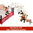 thumbnail image 5 of WWE Action Figure Playset Knuckle Crunchers Rebound Ring with Accessories and Flex Mat Technology, 5 of 7