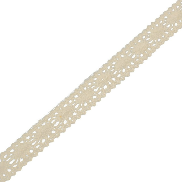 serony 1 Roll Lace Ribbons Supple Portable Sewing Accessory Good-looking Delicate Lace Trim for Dress Party Holiday Wedding Decorations Type7