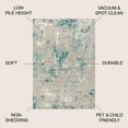 thumbnail image 3 of JONATHAN Y CONTEMPORARY POP 4 x 6 Area Rug, Modern Abstract Vintage Faded - Blue/Gray, CTP103A-4, 3 of 3