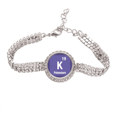 thumbnail image 1 of K Potassium Checal Element chem Tennis Chain Anklet Bracelet Diamond Jewelry, 1 of 3