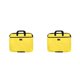 thumbnail image 1 of Inteprter Bolsa de archivo A4 de doble capa Documentos multifuncionales Bolsa de transporte Tablet Bolso impermeable Suministros de oficina Amarillo 2Conjunto, 1 of 6