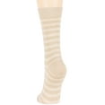 thumbnail image 5 of 7Bigstars Women Cotton Striped Crew Socks, Light Beige, Medium 9-11, 4 Pack, 5 of 7