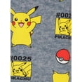 thumbnail image 4 of Pokemon Boys Long Sleeve Top and Pants Pajama Set, 2-Piece, Sizes 4-12, 4 of 4
