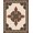 Beige, Pattern 2, variant on ODIKA 4' x 6' Machine Washable Non-Slip Area Rug, Middle Eastern Diamond High Traffic Rug, Beige, 408165