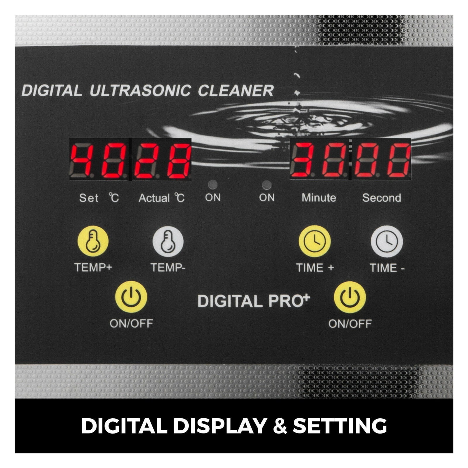 2L 3L 6L 10L 15L Ultrasonic Cleaner 40KH Powerful Transducer Mini Portable Washing Machine Ultrasound Dishwasher Jewelry
