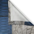 thumbnail image 3 of Ambesonne Seascape Kitchen Curtains, Balcony View Landscape, 55"x39", Pale Blue White, 3 of 3
