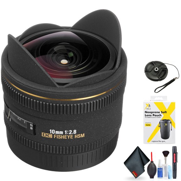 Sigma 10mm F2.8 EX DC HSM Fisheye for Sigma SA Mount   Accessories (International Model)