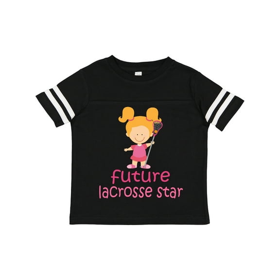 Inktastic Future Lacrosse Star Girl Girls Toddler T-Shirt
