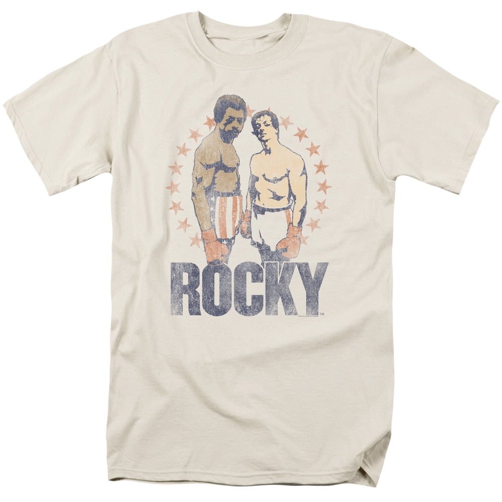 Rocky Creed And Balboa Adult 181 T Shirt Cream Bhutan Ubuy