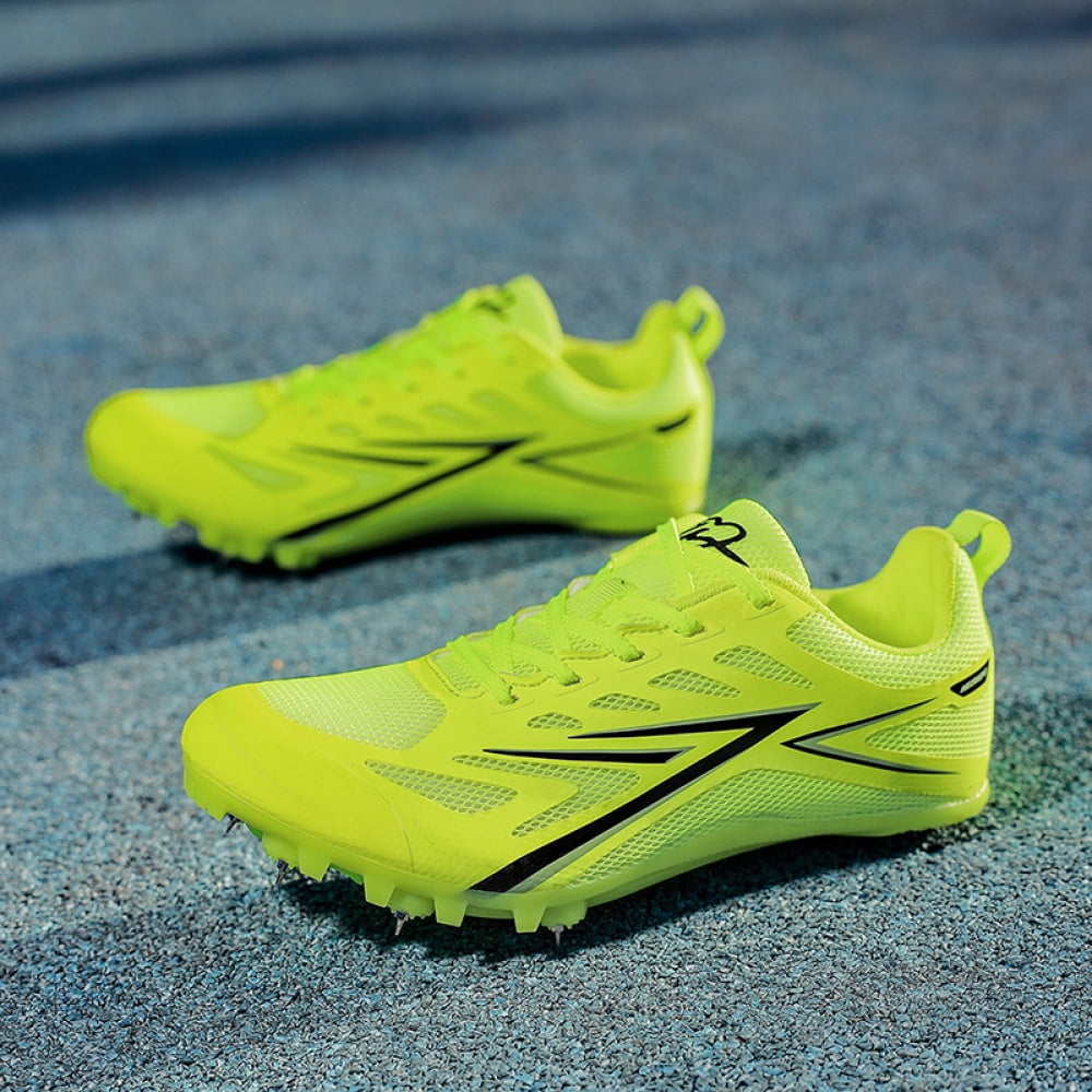 OnyxTrek Track and Field Shoes for Men Women 8 Spikes Boys and Girls Kids Running Racing Shoes