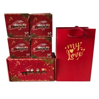 Petite boîte aux lettres de Noël en métal - Vide - Modèle aléatoire