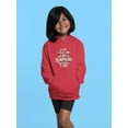thumbnail image 2 of Let Life Surprise You Art Hoodie Juniors -Image by Shutterstock,  Medium, 2 of 4