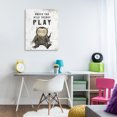 thumbnail image 3 of Stupell Industries Contemporary Where Wild Things Play Rustic Mythical Forest Monster Canvas Art, 30 x 40, by Lil' Rue, 3 of 7