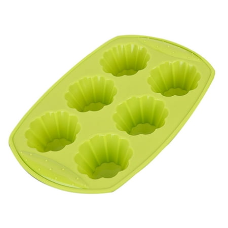 

Silicone 6-Grid Shape Chocolate Mould Soap Cookies