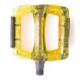 thumbnail image 2 of Pedales para bicicleta 9/16 MTB amarillo transparante WP-601, 2 of 5