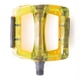 thumbnail image 2 of Pedales para bicicleta 9/16 MTB amarillo transparante WP-601, 2 of 5