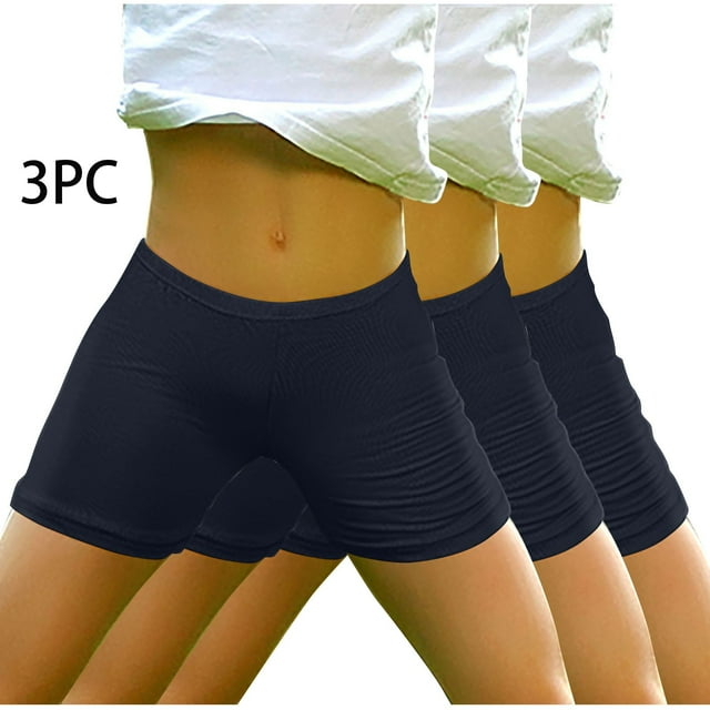 Clearance,Girls Short Pants, Elastic Waist, Solid Color, Casual Style, Spring/Summer, Kids Wear, Comfortable Fit, Breathable Material Timeless Wardrobe Staple|Cotton,Navy,Sopatenor