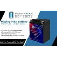thumbnail image 3 of YTX14AHL Replacement Battery Compatible with Royal Enfield Classic 500 Bullet 500 09-22, 3 of 7