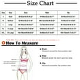 thumbnail image 3 of Viikei Bikini Set Swimwear for Women Plus Size Summer One Piece Halter Padded Solid Color High Waist Backless Beachwear Swimsuit, 3 of 8