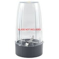 thumbnail image 6 of 2 Pack 24 oz Tall Cups with Handled Lip Ring Replacement Parts Compatible with NutriBullet 600W 900W Blenders NB-101B NB-101S NB-201, 6 of 7
