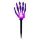 thumbnail image 2 of Decoraciones de Halloween para exteriores, paquete de 8, decoraciones iluminadas con brazos de esqueleto, 100 luces LED moradas con 11 modos, iluminación para fiestas navideñas, hogar, patio, luz de p, 2 of 7