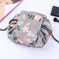 thumbnail image 1 of Bolso De Maquillaje Con Cordón-Bolsa de viaje portátil de gran capacidad con cuerda de extracción, 1 of 4