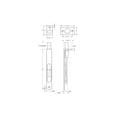 thumbnail image 4 of Deltana 6SB19 6" Surface Bolt; Heavy Duty; Black Finish, 4 of 5