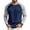Dark Blue, variant on Satingcolo Men's Baseball T Shirts Raglan Long Sleeve Crew Neck Casual Spring Top Workout Athletic Regular Fitted Tee Shirts,Black 3XL