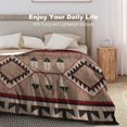 thumbnail image 5 of Navajo 1925 Art with Feathers Scan Flannel Fleece Throw Blankets 50"X40" Lightweight Fluffy Winter Fall Blanket Cozy Soft Fuzzy Plush Home Decor for Couch Bed Sofa Bedroom Living Room Travel, 5 of 6