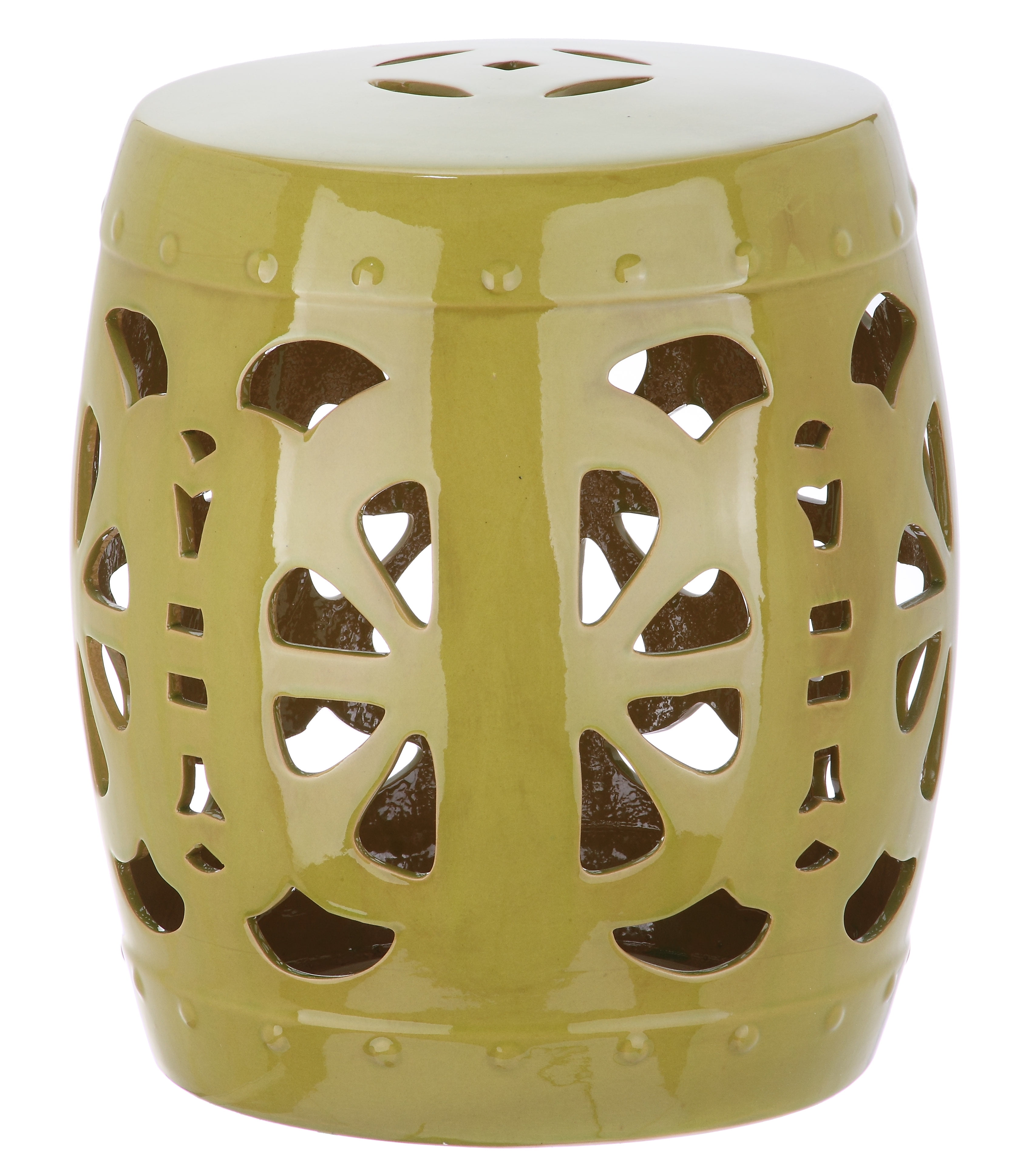 Safavieh Stencil Blossom Garden Stool, Multiple Colors