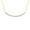10K Yellow Gold, variant on FINE JEWELRY 925 Sterling Silver Round-shape Lab Grown Diamond Bar Pendant Paper Clip Chain Necklace (1/2 cttw, D-F Color, VS1 Clarity) 18"