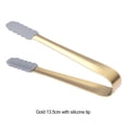 thumbnail image 2 of Advancent Pinzas de cocina con punta de silicona para servir y manipular alimentos calientes pinzas para servir multiusos fáciles de limpiar Mostrada oro, 2 of 6