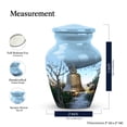 thumbnail image 2 of FASHIONZAADI Bell Urn, Unique Gifts For Women, Small Urns For Human Ashes Adult Female Mom, Decorative Urns For Women, Ash Urns, Unique Gifts For Women, Mini Urns For Ashes Keepsake Urn 14inch, 2pcs, 2 of 2