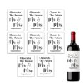 thumbnail image 1 of LUVCLS Etiquetas adhesivas para botellas de vino, decoraciones para fiestas y festivales, 8 piezas., 1 of 7