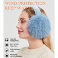 thumbnail image 2 of Cache-oreilles d'Hiver pour Femmes Hommes - Cache-Oreilles Pliables en Fausse Fourrure, Parfaits pour les Jours Froids, 2 of 6