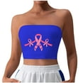 thumbnail image 2 of Tube Tops, Womens Printed Strapless Yoga Exercise Chest Wrap Pullover, 2 of 4