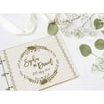 thumbnail image 5 of Darling Souvenir Personalized Engraved Laser Cut Wedding Guest Book Wooden Cover Sign-in Book Registry Guestbook Scrapbook-VT, 5 of 7