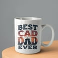 thumbnail image 2 of Best Cat Dad Ever Coffee Mugs 15 OZ Sublimation Mugs,Double-sided Printing Ceramic Cups Ceramic Mugs for Coffee,Tea,Hot Cocoa, 2 of 4