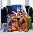 thumbnail image 6 of Scooby Doo Blanket, Super Soft Throw Blanket, Cozy Flannel Blankets For Boys Girls, Warm Blankets For Couch Sofa Bed, 50"X40", 6 of 9
