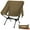 Khaki, variant on TOBTOS Portable Camping Chair, 330 lbs Lightweight Folding Chair with Stable Support for Camping, Beach, Hiking, Outdoor Travel(Army Green)