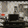 thumbnail image 3 of Autocollants Triangles Diamants 3D DIY Miroir Corps Entier Autocollant Mural Acrylique, 3 of 5