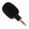 thumbnail image 1 of Micrófono de 3.5 Mm para Teléfono Móvil Baoblaze Micrófono de teléfono móvil negro, 1 of 6