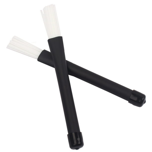 Greeniant Cepillo de limpieza Accesorios de percusión de nailon Herramienta de limpieza Diseño estirable Suministros de tambor ranurado Accesorios de Accesorios para instrumentos musicales Greeniant OD026132-00