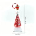 thumbnail image 3 of Recordable Luminous Christmas Tree Wishing Bottle, Light Up Mini Christmas Tree Glass Bottle Ornament, Voice Message LED Warm Light Tabletop Keepsake Jar with Ribbon, Holiday Xmas Gift Set, 3 of 8