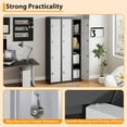 thumbnail image 6 of Luku 71" Metal Storage Cabinet, Lockers for Employees Students with Shelves, Metal Storage Steel Locker for School Office Gym Home Warehouse, Assembly Required, 6 of 8